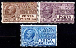 Italia-A-0519: POSTA PNEUMATICA 1913-23 (+) LH - Senza Difetti Occulti. - Rohrpost