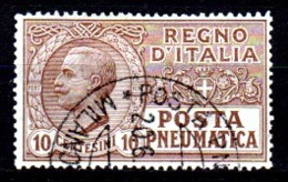 Italia-A-0521: POSTA PNEUMATICA 1913-23 (o) Used - Senza Difetti Occulti. - Pneumatic Mail