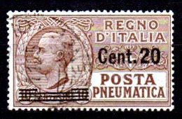 Italia-A-0528: POSTA PNEUMATICA 1924-25 (o) Used - Senza Difetti Occulti. - Rohrpost