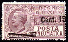 Italia-A-0536: POSTA PNEUMATICA 1927 (++) MNH - Senza Difetti Occulti. - Pneumatische Post