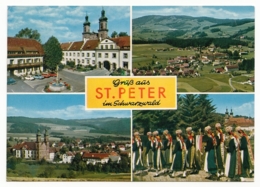 St. Peter Im Schwarzwald - 4 Ansichten - St. Peter