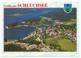 Grüsse Aus Schluchsee Am Schluchsee Im Südl. Hochschwarzwald - Luftaufnahme - Schluchsee