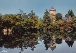 Cp , 23 , LA COURTINE , Environs , Le Château Et La Forêt De Châteauvert - La Courtine