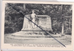 Au Col De La Chipotte (cimetière Militaire) (88) Le Monument Aux Chasseurs -Combats De Août-Septembre 1914(environs De S - Altri & Non Classificati