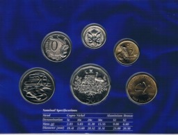 Australia • 2001 • Uncirculated Coin Set - Centenary Of Federation - Sets Sin Usar &  Sets De Prueba