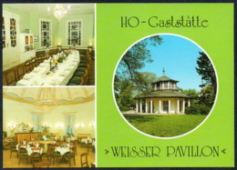 C7868 - TOP Bad Doberan - HO Gaststätte Weisser Pavillon  Innenansicht - Verlag Bild Und Heimat Reichenbach - Bad Doberan