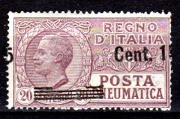 Italia-A-0542: POSTA PNEUMATICA 1927 (++) MNH - Senza Difetti Occulti. - Pneumatic Mail