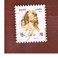 EGITTO (EGYPT) - SG 1866 - 1993 SPHINX (18X22)  - USED ° - Oblitérés