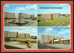 C7896 - TOP - Greifswald Schönwalde - Neubaugebiet Großplatte Sporthalle - Verlag Bild Und Heimat Reichenbach - Greifswald