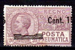 Italia-A-0548: POSTA PNEUMATICA 1927 (++) MNH - Senza Difetti Occulti. - Rohrpost