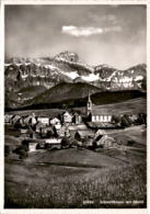 Schwellbrunn Mit Säntis (20094) * 22. 6. 1956 - Schwellbrunn