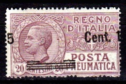 Italia-A-0549: POSTA PNEUMATICA 1927 (++) MNH - Senza Difetti Occulti. - Pneumatic Mail