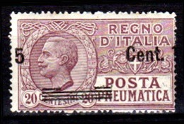 Italia-A-0550: POSTA PNEUMATICA 1927 (++) MNH - Senza Difetti Occulti. - Pneumatische Post