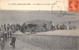 14-SAINT-AUBIN- SUR-MER- LES MEFAITS DE LA TEMPÊTE DE 1912 - Saint Aubin