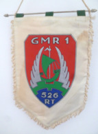 FANION 526° RT REGIMENT DU TRAIN GMR 1 - Flaggen