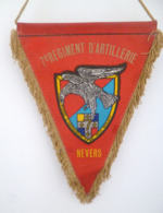 FANION 7° RA REGIMENT D' ARTILLERIE NEVERS - Fabricant ORIFLAM - Vlaggen