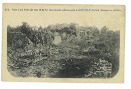 CPA 80 BEUVRAIGNES BARRICADE ALLEMANDE - Beuvraignes