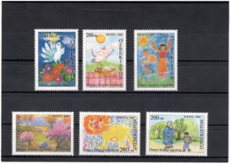 Uzbekistan 2009 .Children Pictures(Birds). 6v X 200.oo.   Michel # 811-16 - Ouzbékistan