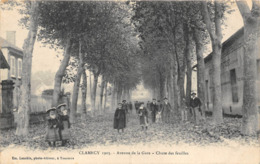 58-CLAMECY- AVENUE DE LA GARE , CHUTE DES FEUILLES - Clamecy