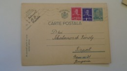 D167994 Romania Carte Postala- Uprated Postal Stationery  1941  WWII - Timisoara  Fratelia  -to Kispest Hungary - World War 2 Letters