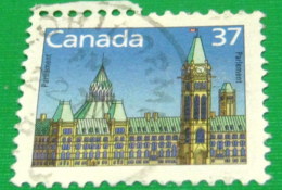 Canada 1987 House Of Parliament 37 C - Used - Used Stamps