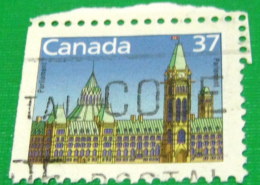 Canada 1987 House Of Parliament 37 C - Used - Used Stamps