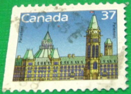 Canada 1987 House Of Parliament 37 C - Used - Used Stamps