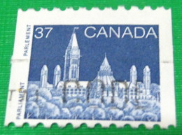 Canada 1988 House Of Parliament 37 C - Used - Used Stamps