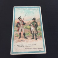 Chromo CHOCOLAT REVILLON - NAPOLEON 1805    En L Etat Sur Les Photos - Revillon