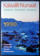 GREENLAND 1990 Year Pack  Complete Map, (**)  ( Lot Kas) - Años Completos