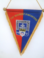 FANION 110° RI REGIMENT D' INFANTERIE - Banderas