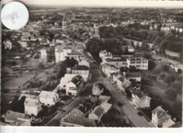 24 - Très Belle Carte Postale Semi Moderne Dentelée De  THIVIERS   Vue Aérienne - Thiviers