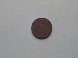 1943 FR - 5 FRANC / Morin 474 ( Uncleaned Coin / For Grade, Please See Photo ) !! - 5 Francs