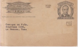 Cuba Año 1900 Tarjeta  Postal    1 Centavo Dirigida A La Habana - Maximum Cards