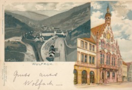 Wolfach : Lithographie   : Pionnière 1898  ///  REF  SEPT.  19  /// N° 9386 - Wolfach