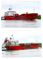 Oil Chemical Tanker - GLOBAL STAR From 2012 / 2013 - Build 2012 - 3166 BRT  - 2 Real Photo's - Pétroliers