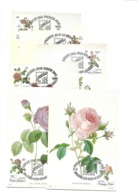 Maximacard 2370/2375 Roses 1990 (6pcs) Bloemen/fleurs/flowers - 1981-1990