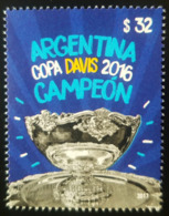 V) 2017 ARGENTINA, SPORT, COPA DAVIS CHAMPION, MNH - Ongebruikt