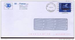 PAP Privé Private Diamant Diamond Longes 69 Rhone N° Verso 0500109 - Prêts-à-poster:private Overprinting