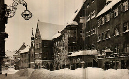 ISNY IM ALLGÄU - Im Winter Beim Rathaus - Isny