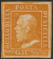 Sicilia, 1/2 Grano I Tavola NA Arancio N.1a MVLH * Cv 2000 - Sicilia