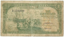 Angola - 1 Angolar - 06.10.1948 - Pick 70 - Serie D - 300th Anniversary Restoration Of Angola - PORTUGAL - Angola