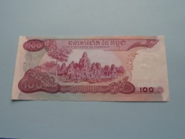 Cent RIELS ( 570228 ) Banque Nationale Du Cambodge ( Voir Photo Pour Détail Svp / For Grade, Please See Photo ) ! - Cambodja