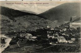 CPA AK Forbach - Forbach Vom Eulenfelsen Gesehen GERMANY (910438) - Forbach