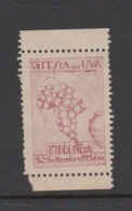 Italy Cinderella  Erinnofilia 1934 VII Festa Dell'Uva,MNH , - Erinnofilia