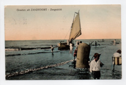 - CPA ZANDVOORT (Pays-Bas) - Zeegezicht 1930 - Uitg. J. Ros - - Zandvoort