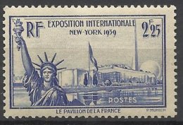 France N°   426   Exposition Internationale New York    Neuf * * TB  = MNH  VF    - Autres & Non Classés