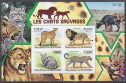 2011	Burundi	2026-29/B157b	Cats Of Prey	20,00 € - Raubkatzen