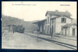 Cpa Du 22  Gouarec La Gare  LZ122 - Gouarec