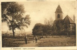 CPA AK HUNINGUE - Église Protestante (170784) - Huningue